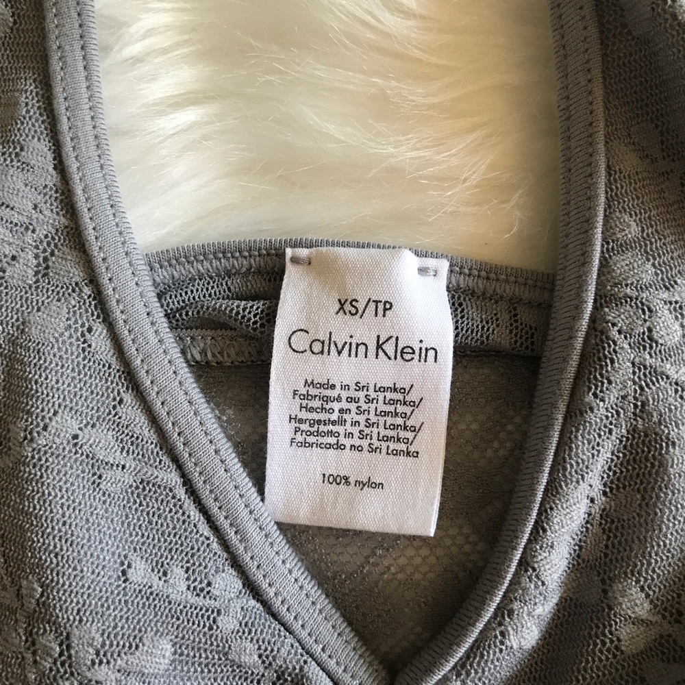 🚫SOLD🚫NWT Calvin Klein Halter Lace Bralette - Picture 7 of 8